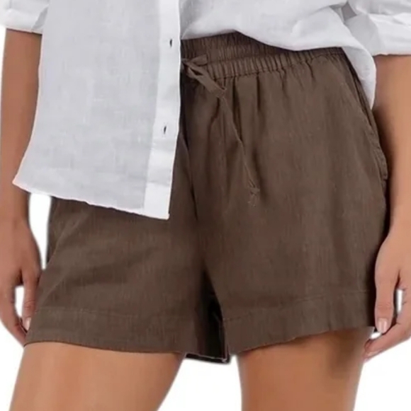 Kut from the Kloth Pants - Kut From The Klith Illiana Drawstring Short W/Side Pocket - M